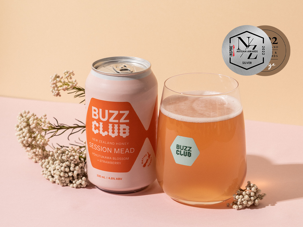 Pōhutukawa Blossom + Strawberry Session Mead
