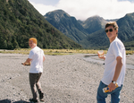 The Buzz Club Co-founders at the source of their honey, Native New Zealand